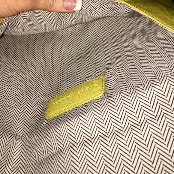 NWOT Steve Madden clutch.  Lovely yellow. - Picture 4 of 4